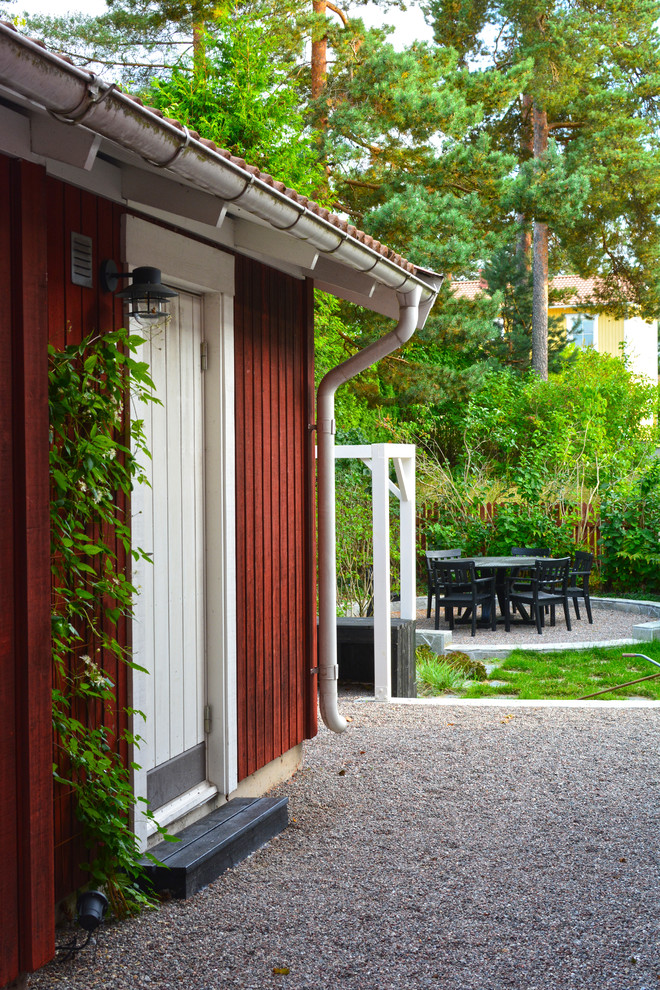 Inspiration for a rural garden in Stockholm.