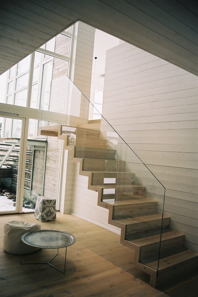 Photo of a scandinavian staircase in Stockholm.