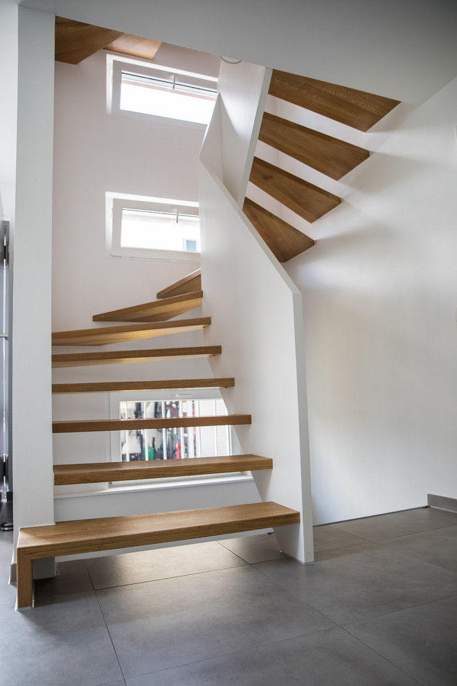 Gewendelte Moderne Treppe in Stuttgart