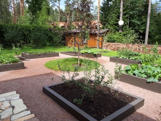 北欧スタイルのおしゃれな家庭菜園の画像 21年9月 Houzz ハウズ