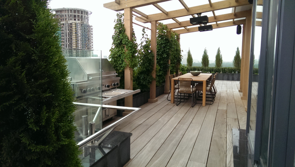 Сад на крыше - Garden - Moscow - by Оксана Хлебородова, мастерская ...