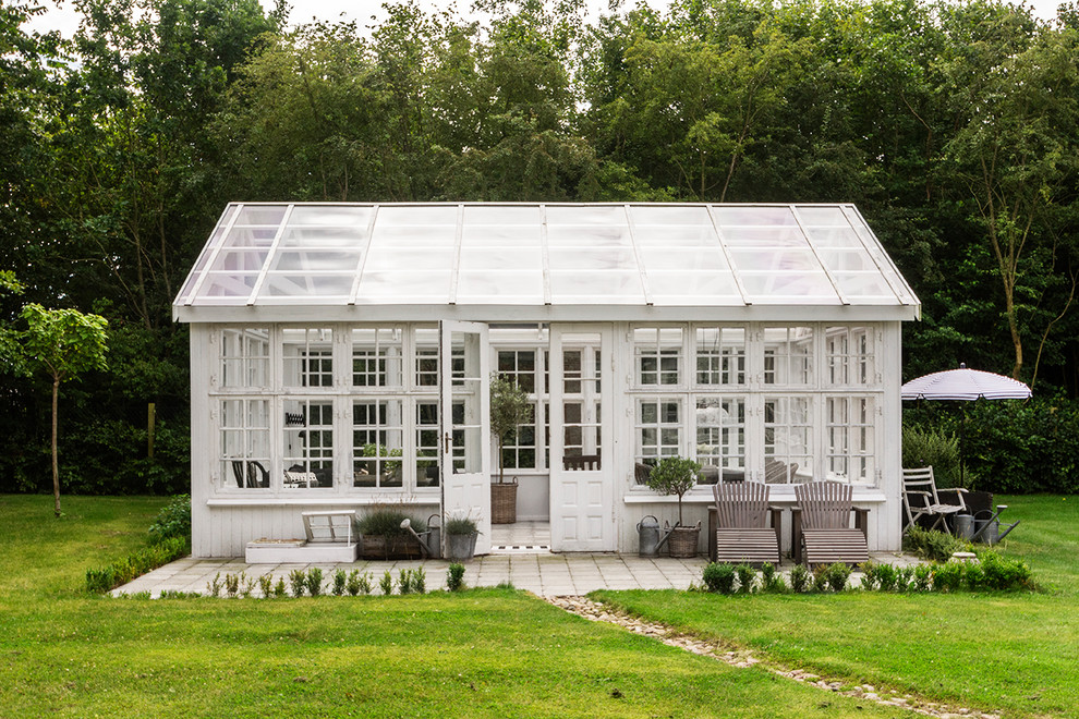 Inspiration for a timeless sunroom remodel