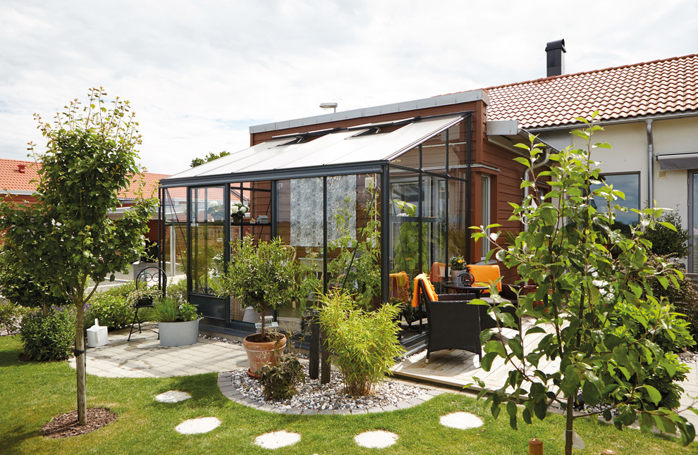 Traditional conservatory in Copenhagen.