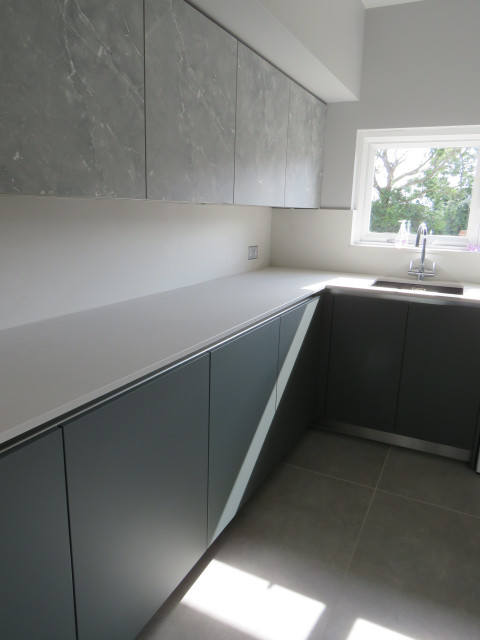 Arcos Supermatt Nano Sencha Arcos Edition Rocco Grey Tobacco Wood Modern Utility Room Essex By Schmidt Kitchens Loughton Houzz Uk