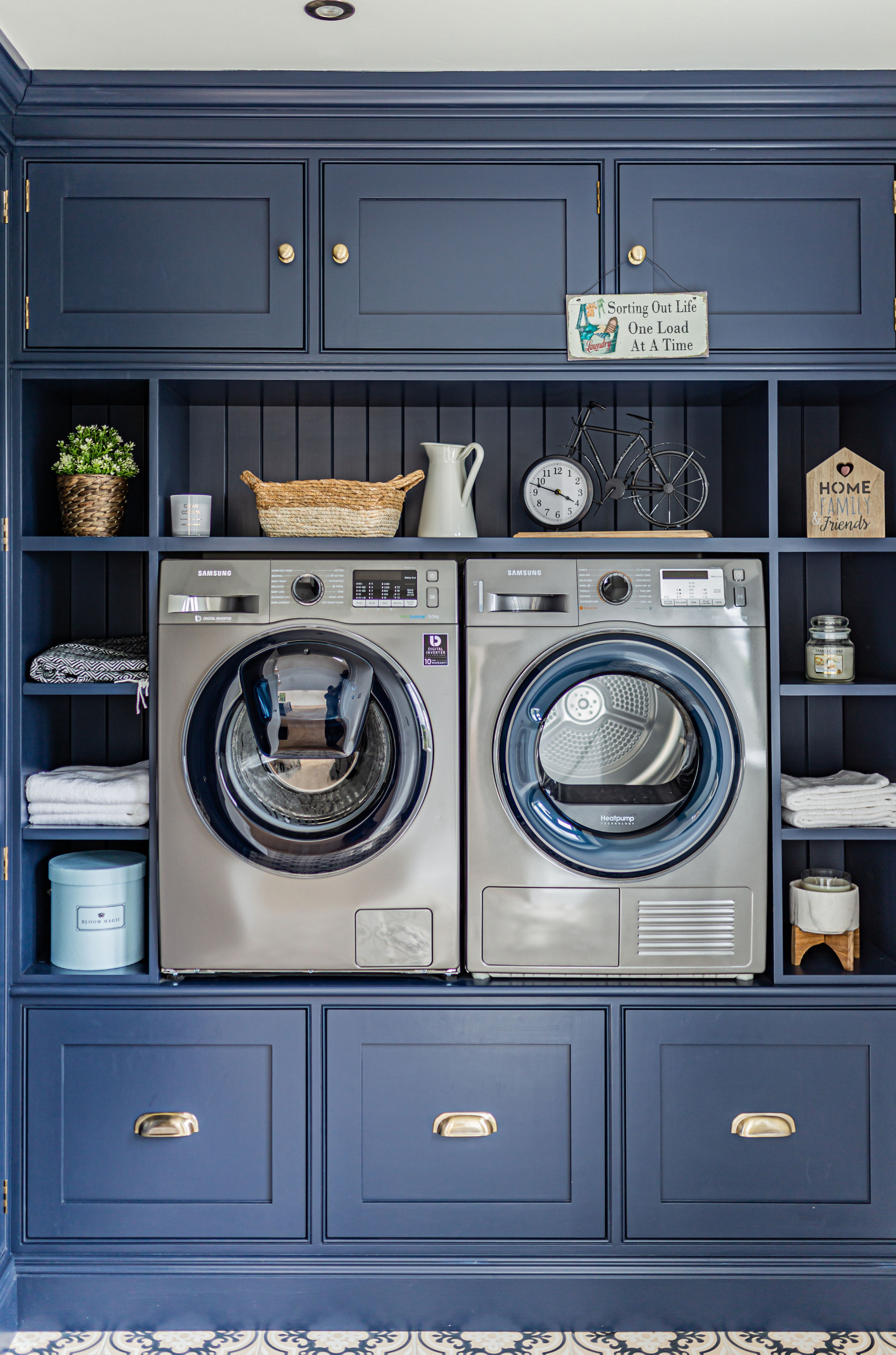 20 Blue Laundry Room Ideas You'll Love   April, 20   Houzz