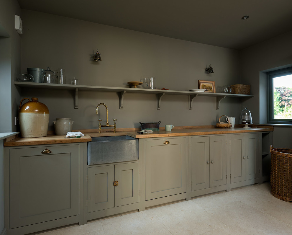 Farmhouse utility room in West Midlands.