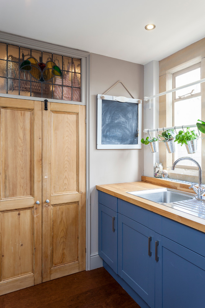 Design ideas for a rural utility room in London.