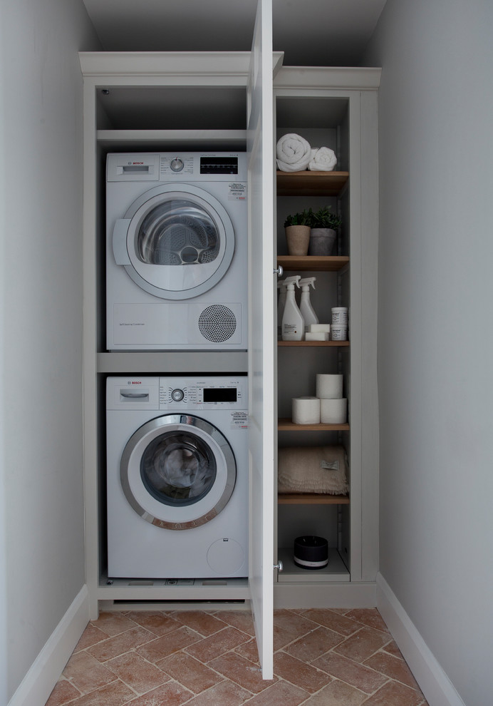 Design ideas for a traditional utility room in Dublin.