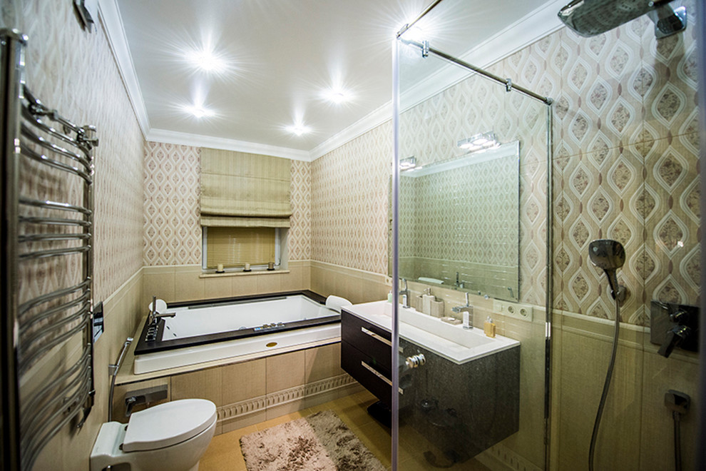 Elegant bathroom photo in Moscow