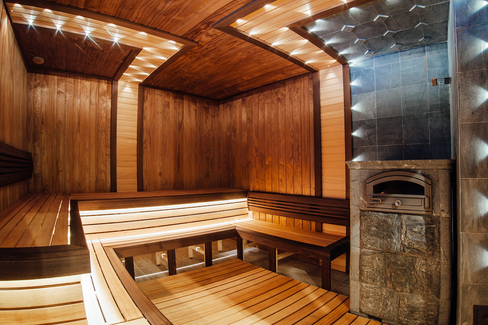 Große Moderne Sauna in Sankt Petersburg