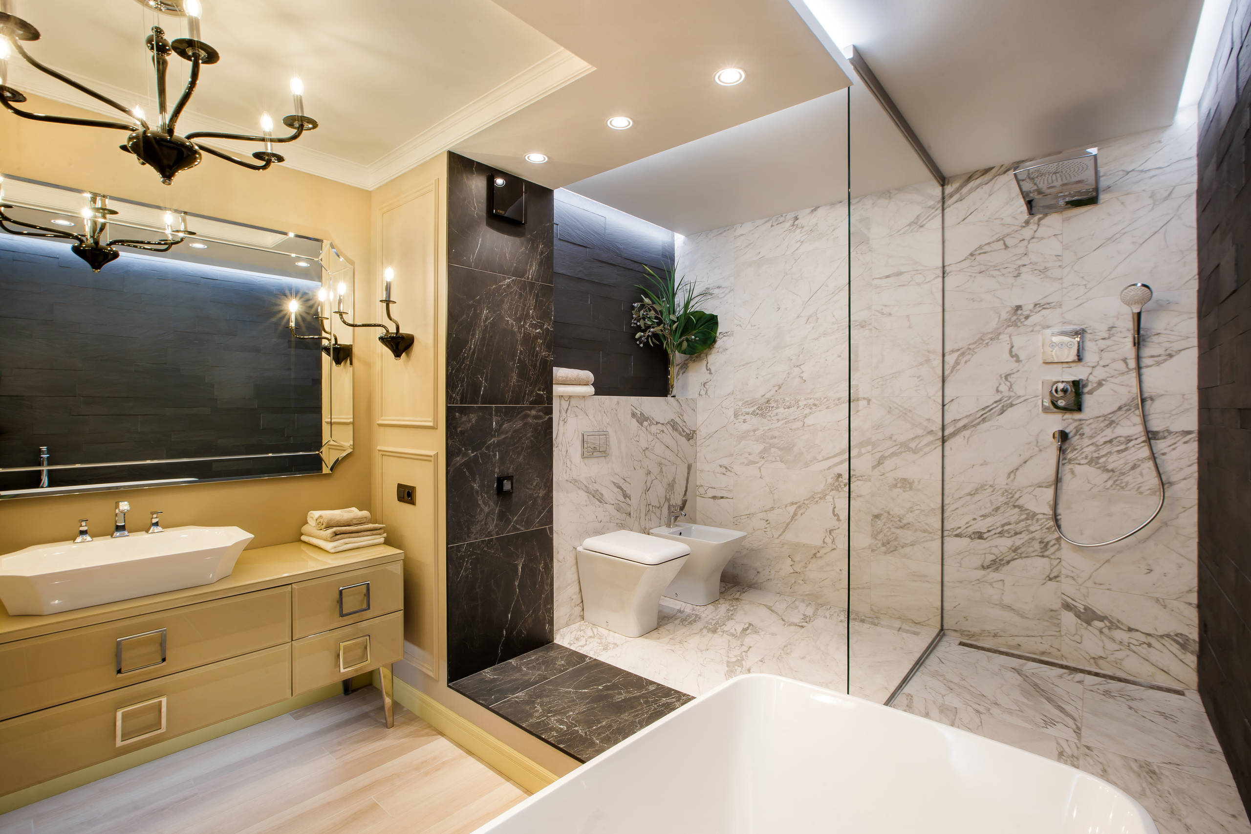 Ванная комната 6 кв.м. (85 фото) - дизайн интерьера, идеи для ремонта и отделки санузла
