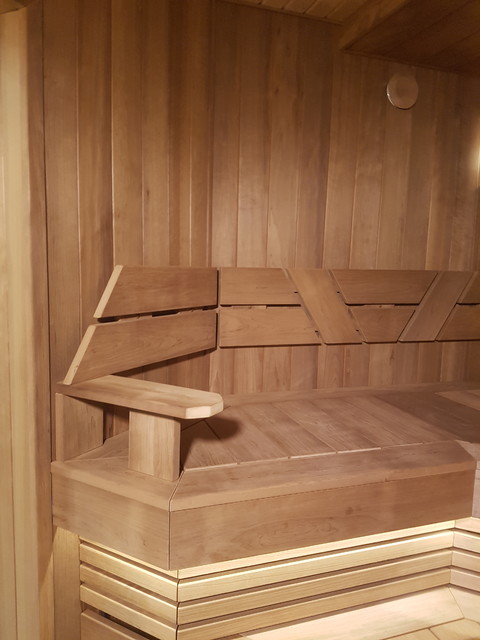 Сауна из Термоольхи - Skandinavisch - Badezimmer - Sankt Petersburg ...