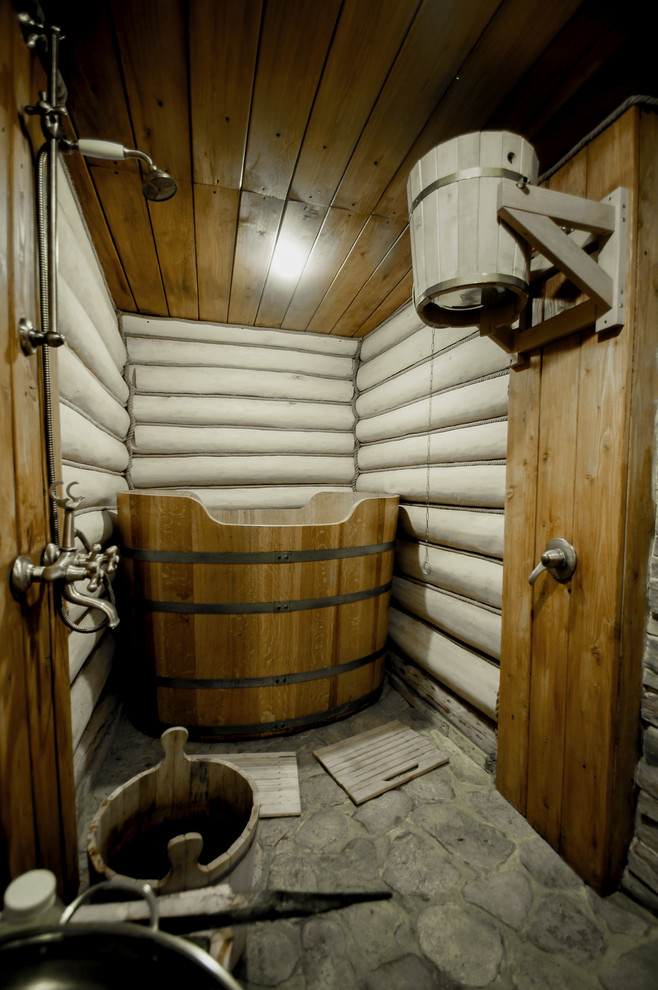 Idee per una stanza da bagno country