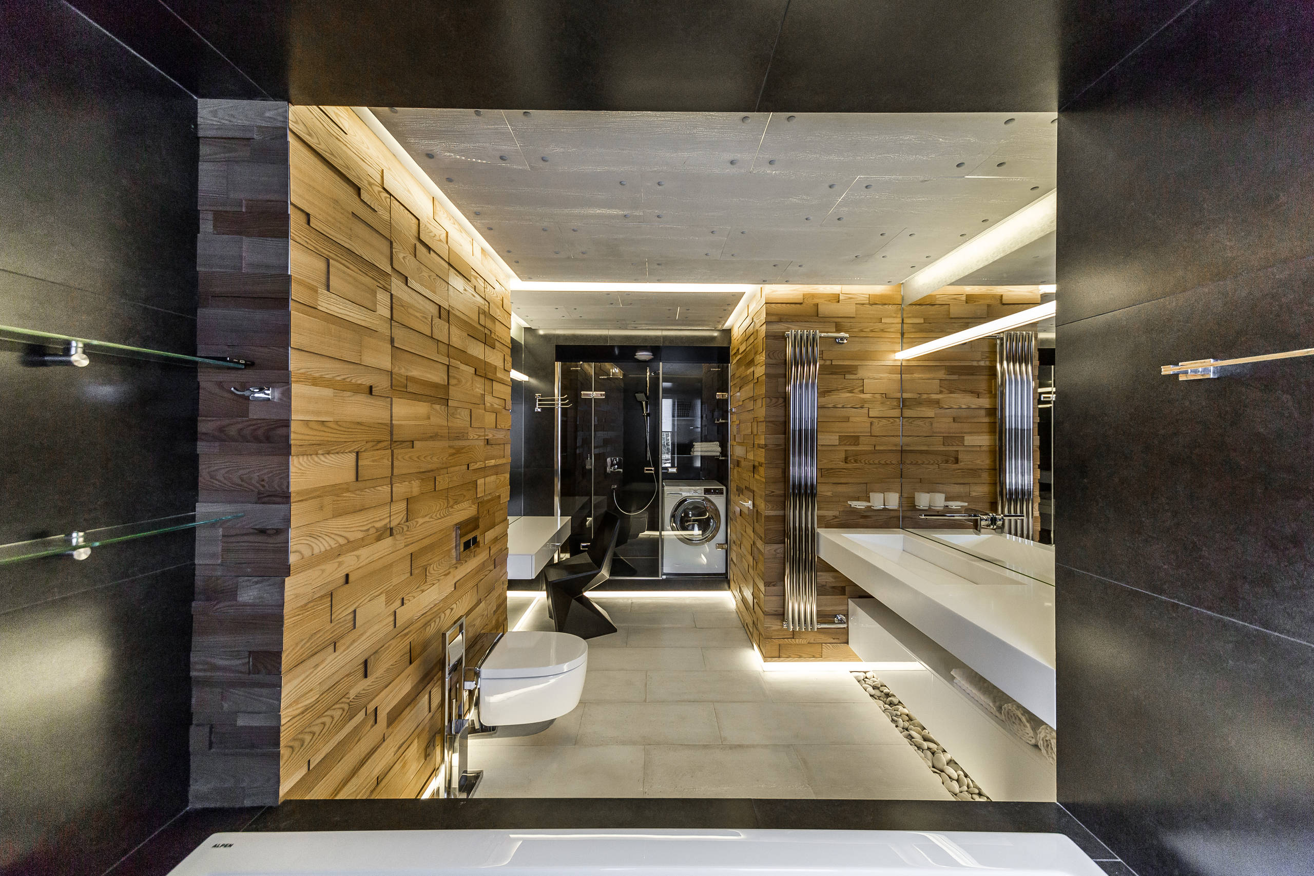 Дизайн интерьера ванной комнаты в Перми