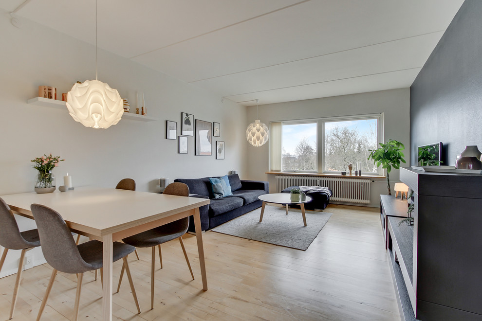 Modern living room in Aalborg.