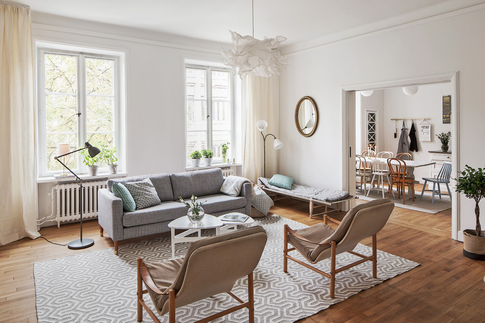 Classic living room in Stockholm.