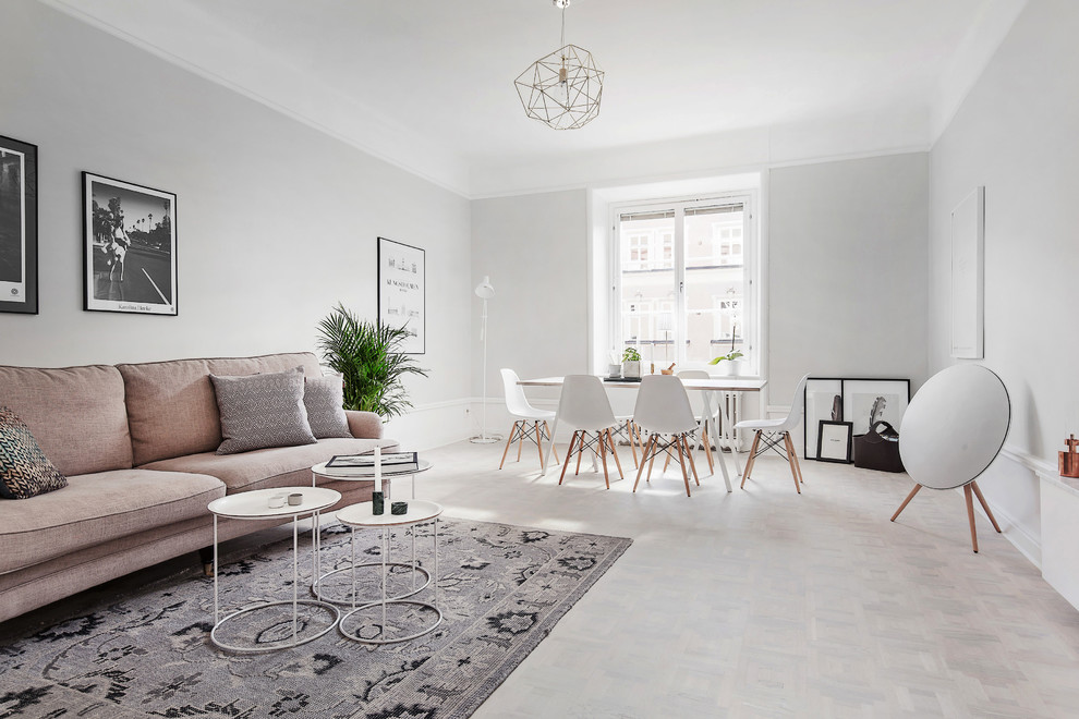 Danish living room photo in Stockholm