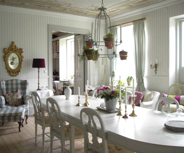 Rural dining room in Malmo.