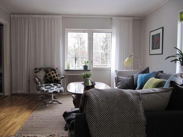 Gardiner och ommöblering. - Transitional - Living Room - Stockholm by Inrum & Co AB | Houzz IE