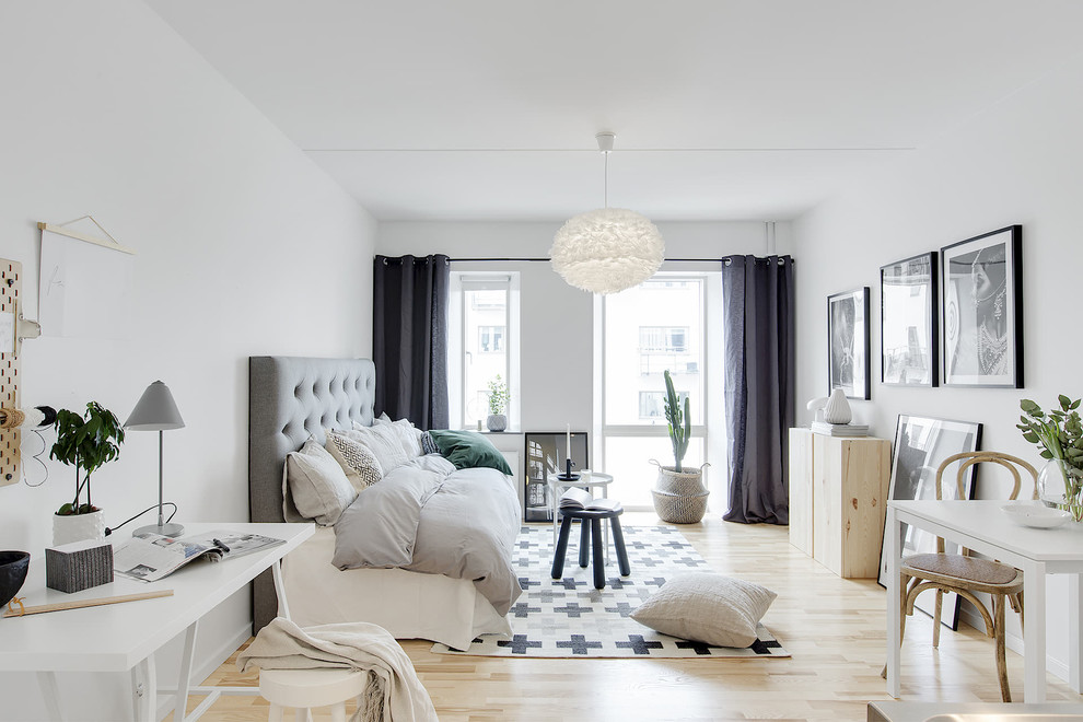 Inspiration för ett minimalistiskt vardagsrum