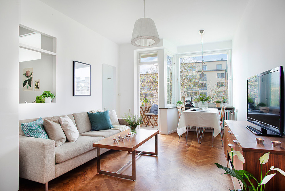 Design ideas for a scandinavian living room in Stockholm.