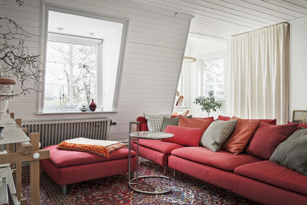 Skandinavisches Wohnzimmer in Stockholm