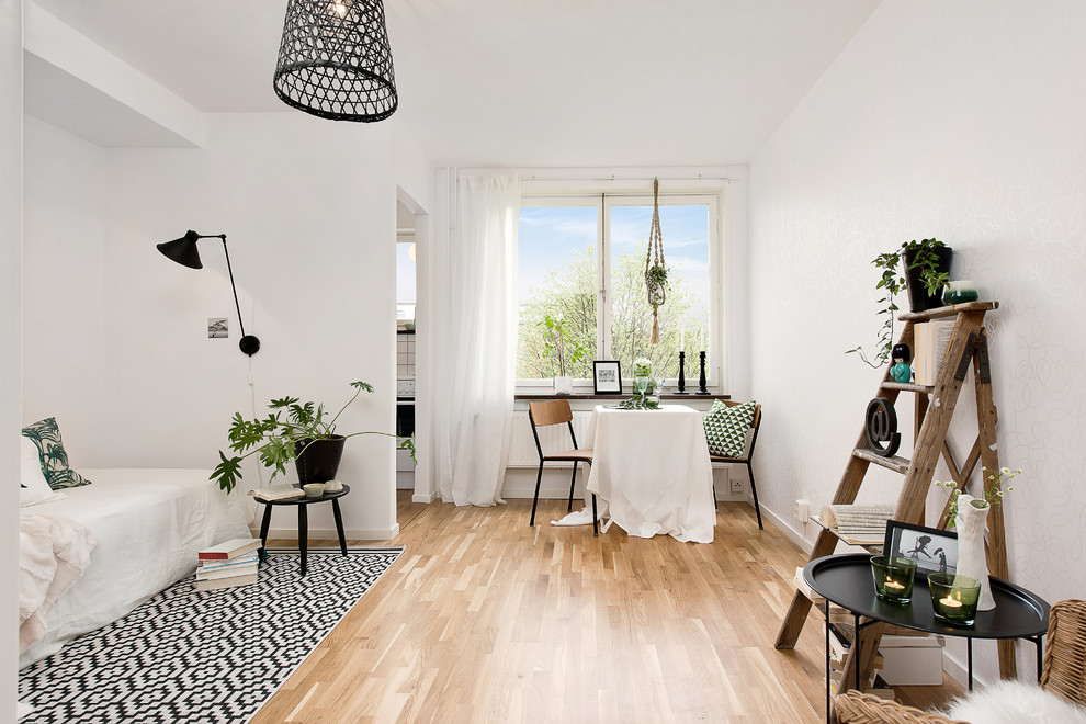 Nordisches Wohnzimmer in Stockholm