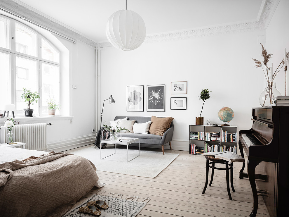 Idéer för stora minimalistiska vardagsrum