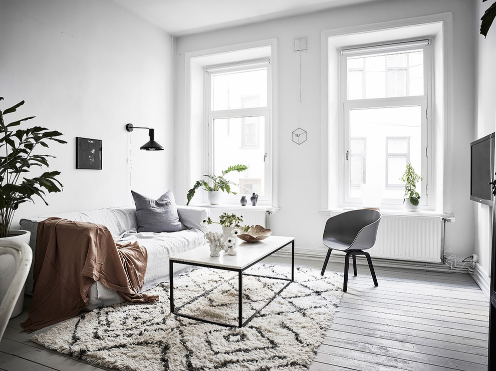 Idéer för ett skandinaviskt vardagsrum