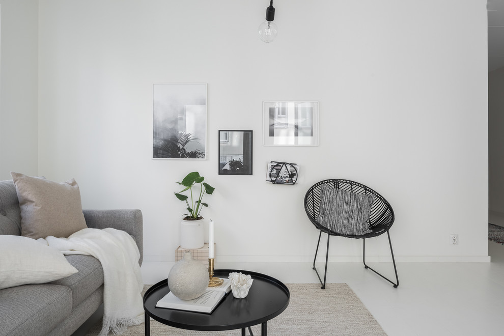 Design ideas for a scandi living room in Stockholm.