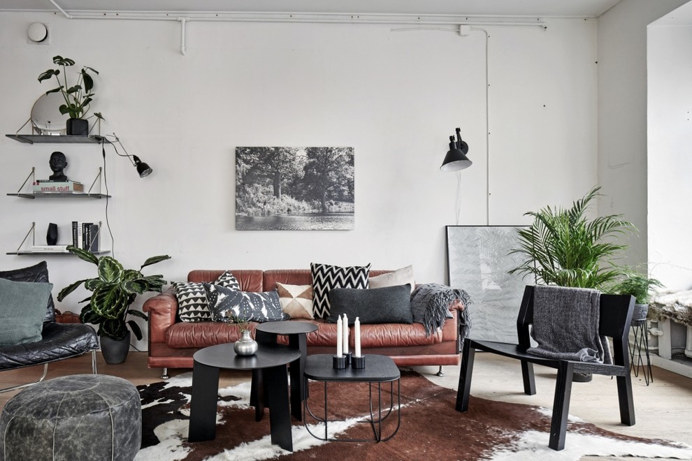 Idee per un soggiorno scandinavo