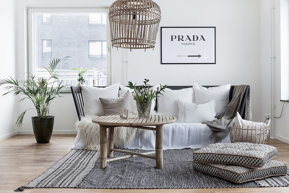 Photo of a scandinavian living room in Other.