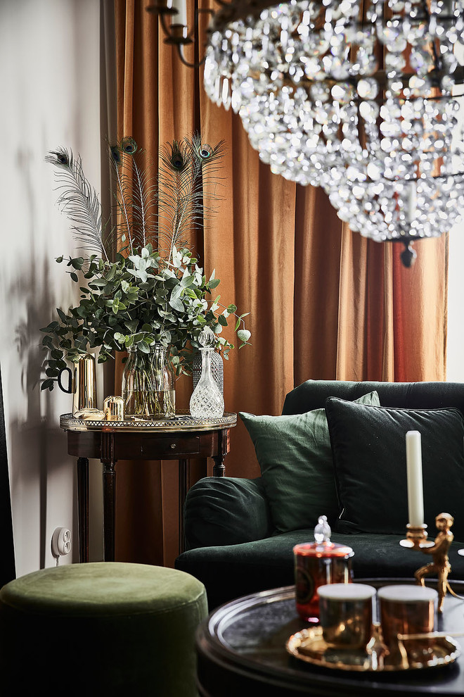 Inspiration for a bohemian living room in Gothenburg.