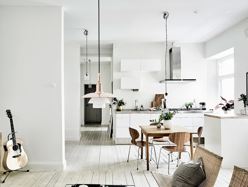 Design ideas for a scandi living room in Gothenburg.