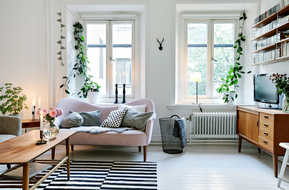 Inspiration för skandinaviska vardagsrum