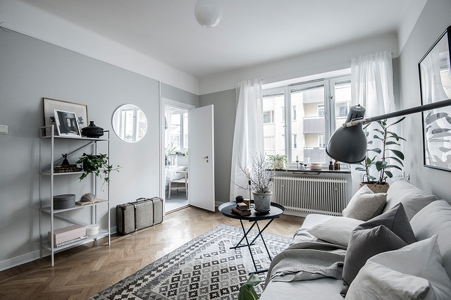Tjustgatan 3 - Scandinavian - Living Room - Stockholm - by Francos Corner  AB | Houzz