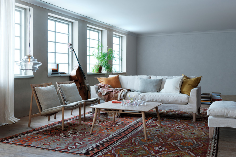 Photo of a scandinavian living room in Malmo.