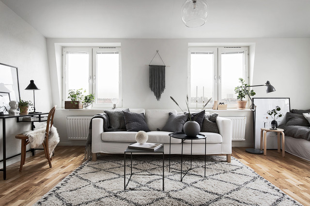 Virebergsvägen, Solna - Scandinavian - Living Room - Stockholm - by  Josephine Interiör | Houzz