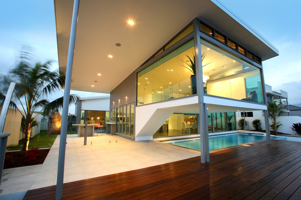 Modern veranda in Gold Coast - Tweed.