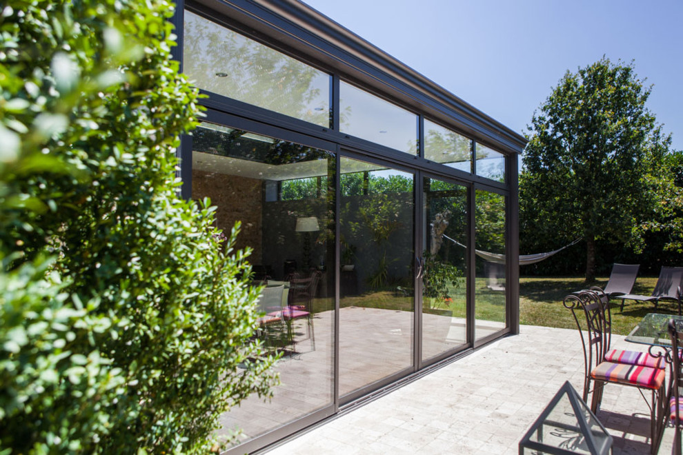 Example of an urban sunroom design in Rennes