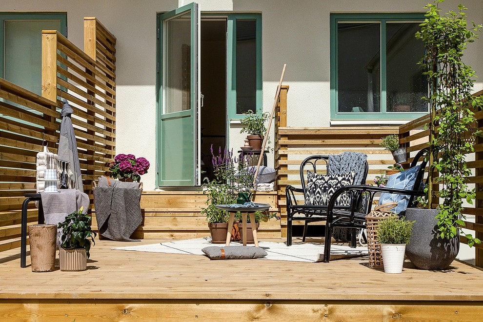 Idéer för minimalistiska verandor