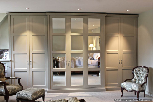 7 Door, Mirror and Panelled Montague Wardrobe in Bedroom - Contemporary -  Cabinet - London - by Just Wardrobe Doors | Houzz