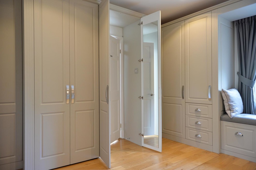 Design ideas for a contemporary wardrobe in Other.