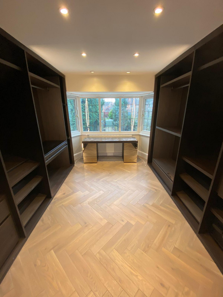 Fitted Walk In Wardrobe Birmingham Contemporain Armoire et