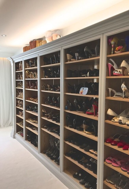 luxury shoe storage