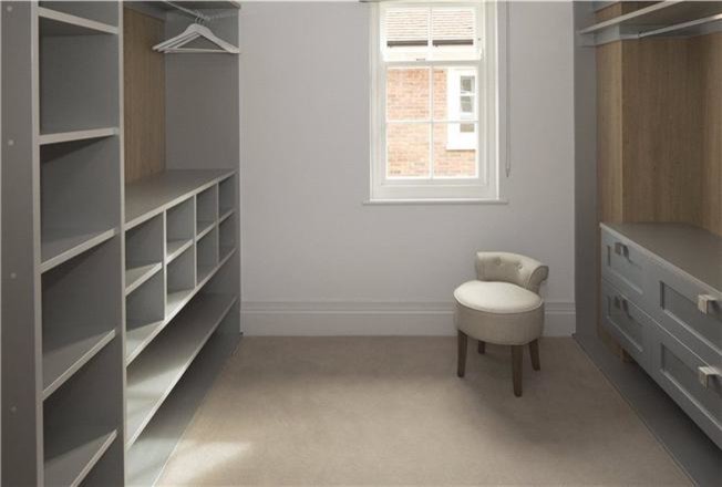 Closet - contemporary closet idea in Hampshire