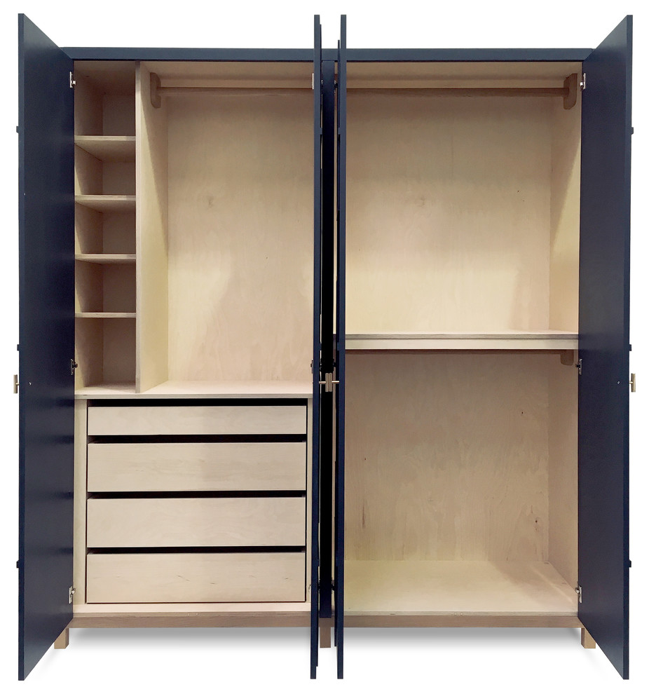 Relish Wardrobe Contemporary Closet Essex by Carpenter