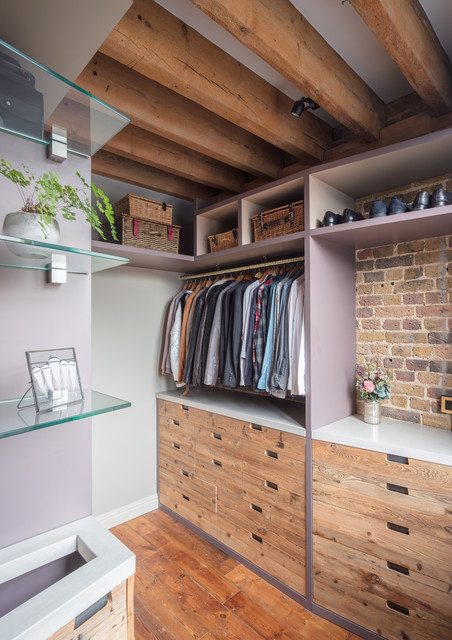 Tom Daley s Bespoke Wardrobes Industrial Closet London by