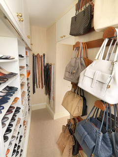 Glass shelves for shoes and purses  Closet designs, Closet remodel, Purse  storage