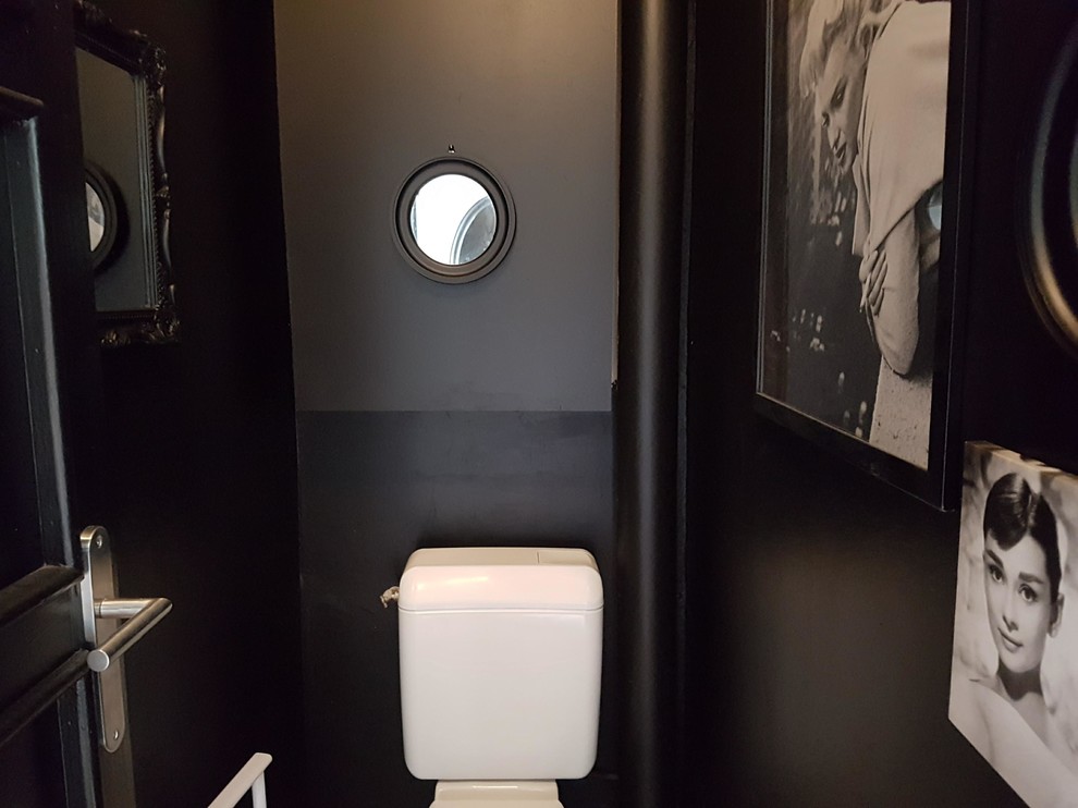 Стильный дизайн: туалет в стиле ретро - последний тренд